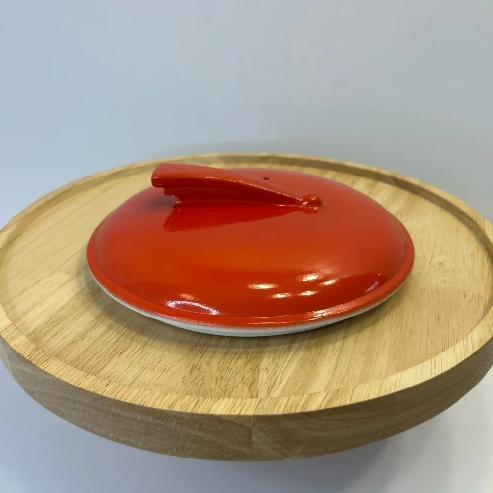 Halls Kitchenware Sundial Red Vegetable Server Superior Quality LID ONLY